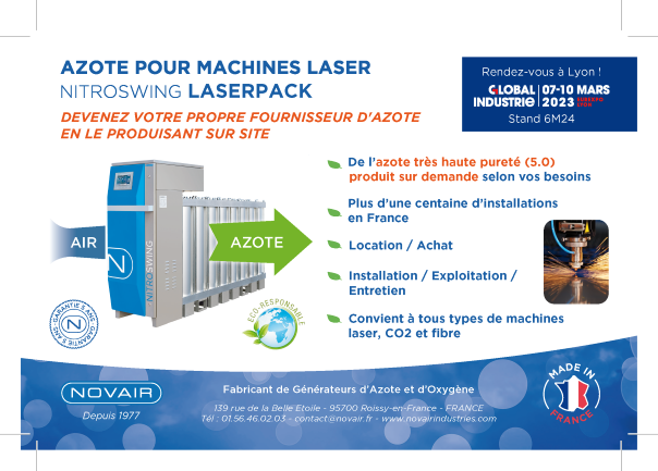 NOVAIR au salon Global Industrie 2023